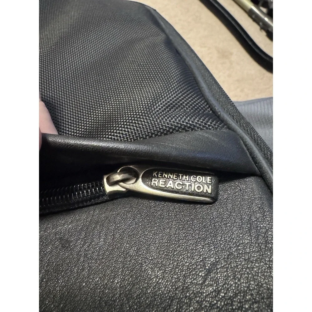 Kenneth Cole‎ Reaction Laptop Bag Briefcase Black Business Career Excellent!